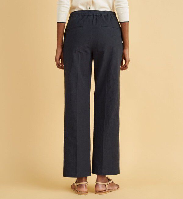 GALERIE VIE「コットンサッカー イージーストレートパンツ」|その他|