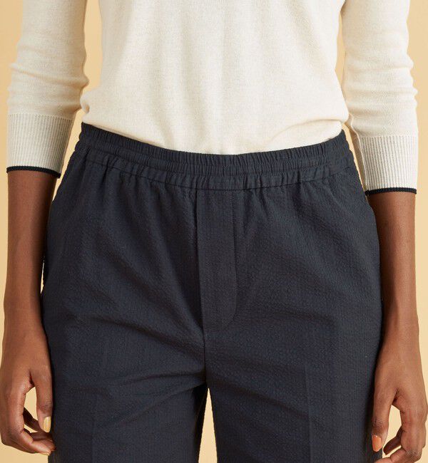 GALERIE VIE「コットンサッカー イージーストレートパンツ」|その他|