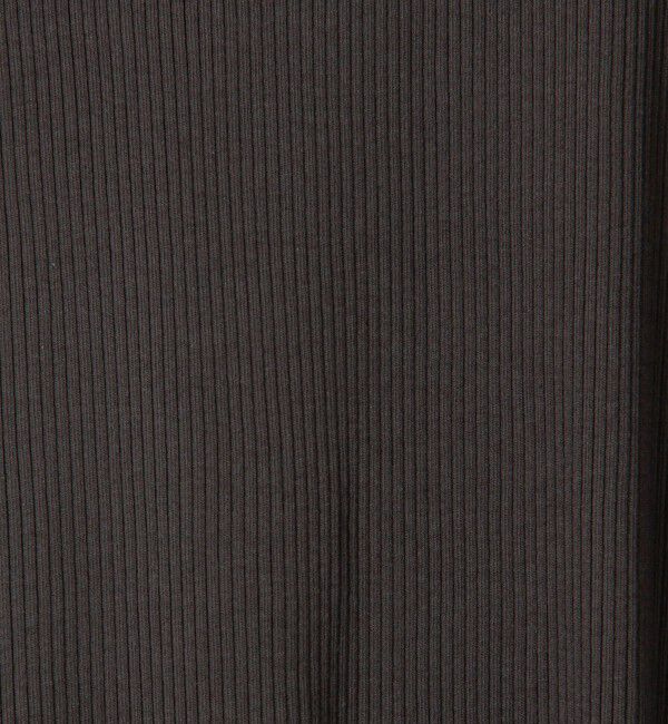 GALERIE VIE「コットンウールリブジップアップワンピース」|ワンピース|