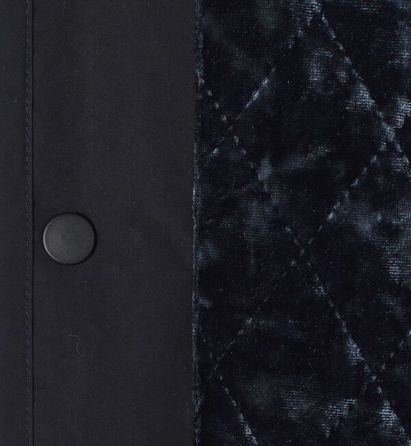 MACPHEE「ポリエステルベロア キルティングジャケット」|ブルゾン・スタジャン|