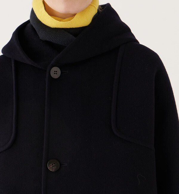 GALERIE VIE「ウールカシミヤダブルフェイス フーデットコート」|その他|