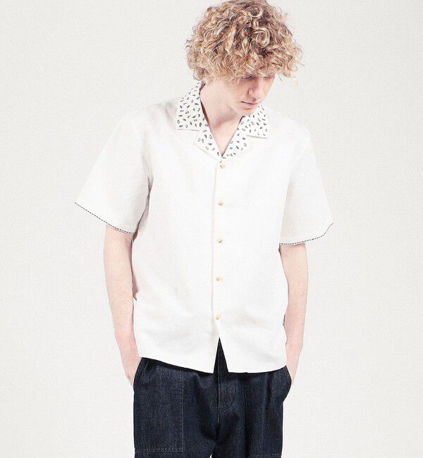 TOMORROWLAND BUYING WEAR「JUPE BY JACKIE リネンコットン 刺繍シャツ」|シャツ・ブラウス|