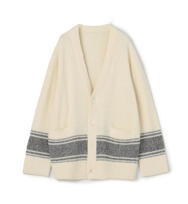GALERIE VIE「コットンパイル Vネックカーディガン」|カーディガン|12 ホワイト系