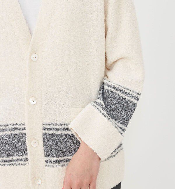 GALERIE VIE「コットンパイル Vネックカーディガン」|カーディガン|