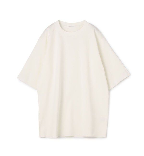 GALERIE VIE「クリアヤーンリブ ハーフスリーブプルオーバー」|Tシャツ・カットソー|11 ホワイト