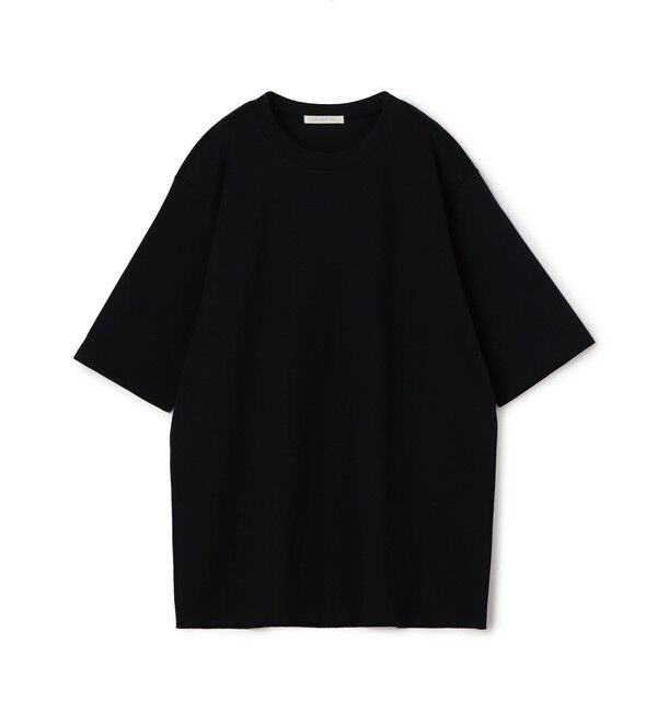 GALERIE VIE「クリアヤーンリブ ハーフスリーブプルオーバー」|Tシャツ・カットソー|17 チャコールグレー