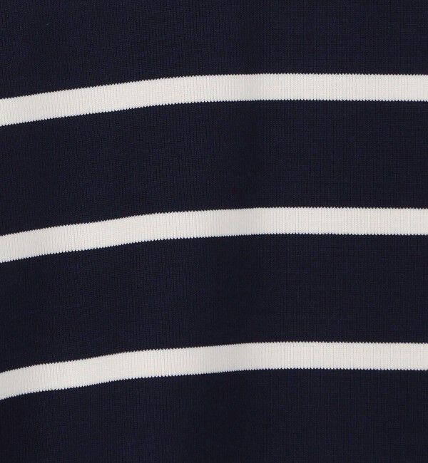 GALERIE VIE「クリアヤーンリブ ハーフスリーブプルオーバー」|Tシャツ・カットソー|