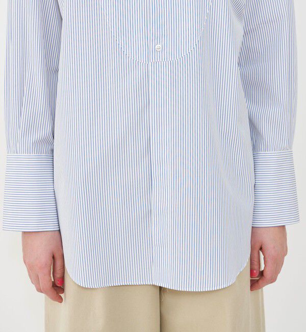 GALERIE VIE「コットンブロード ブザムシャツ」|シャツ・ブラウス|