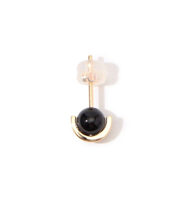 TOMORROWLAND GOODS「Hirotaka Mini Beluga オニキスピアス」|ピアス|