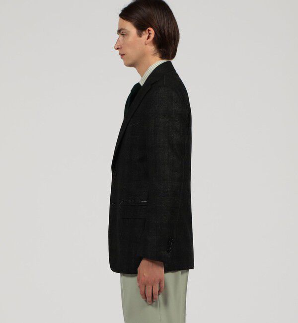 TOMORROWLAND MENS「ウールシルクカシミヤ シングルブレステッド2Bジャケット LORO PIANA SILK AIR」|テーラードジャケット|