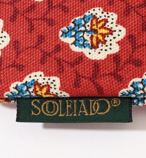 SOULEIADO「SOULEIADO コットンオックス フラットポーチ」|ポーチ|