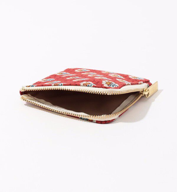 SOULEIADO「SOULEIADO コットンオックス フラットポーチ」|ポーチ|