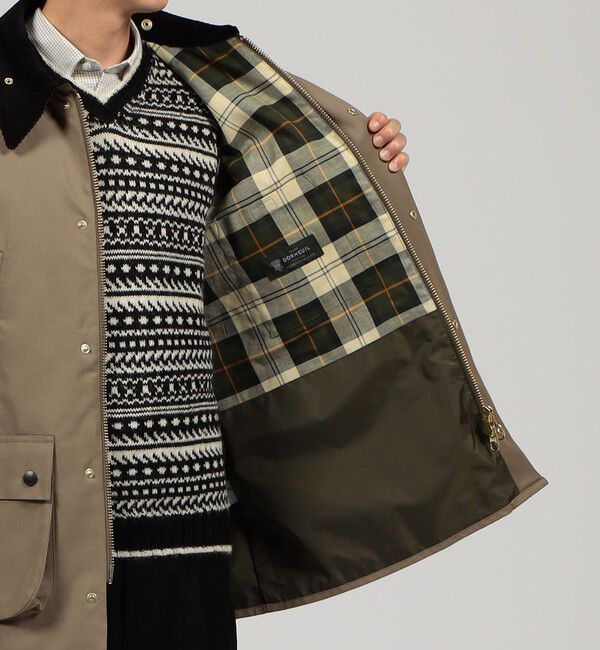 TOMORROWLAND MENS「【別注】Barbour Bedale ウールコットン ブルゾン」|ブルゾン・スタジャン|