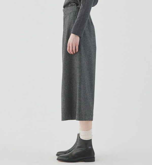 GALERIE VIE「グリジオコットーネ クロップドワイドパンツ」|その他|