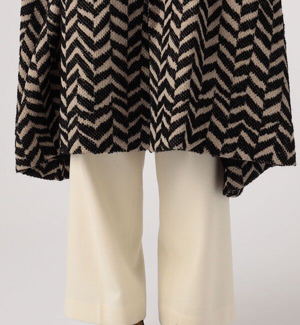 TOMORROWLAND GOODS「HAVERSACK ウールロービングヘリンボーン バルカラーコート」|ステンカラーコート|