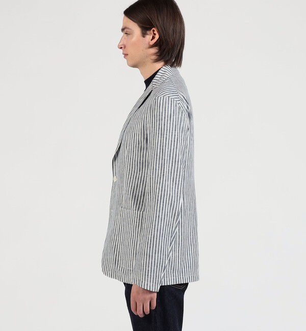 TOMORROWLAND BUYING WEAR「TAGLIATORE G-DAKAR22K リネンレーヨン シングルブレステッド2Bジャケット」|テーラードジャケット|