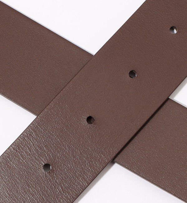 TOMORROWLAND GOODS「LEFIJE ROUND BUCKLE レザーベルト」|ベルト|