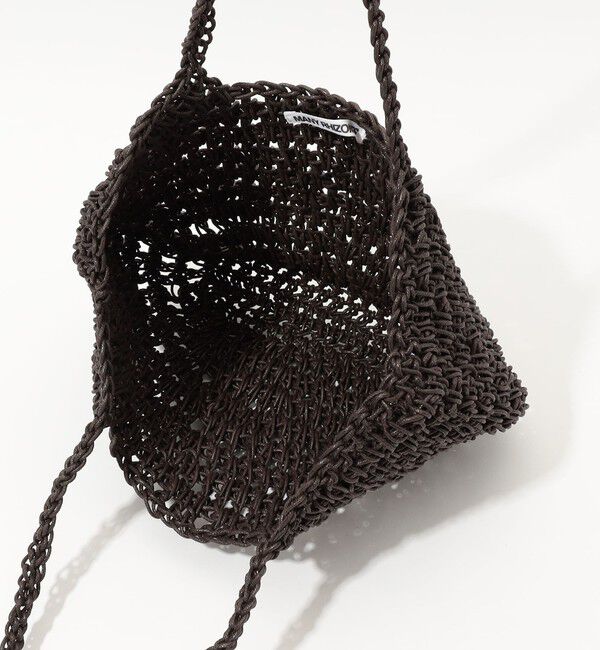 TOMORROWLAND GOODS「MANY RHIZOMES WAXED CITY BASKET」|かごバッグ|