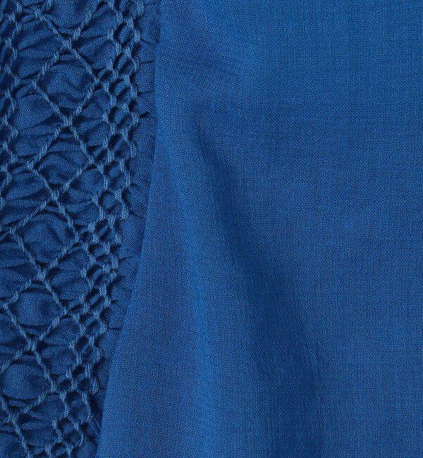 Ballsey「コットンクレープ スタンドカラーブラウス」|シャツ・ブラウス|