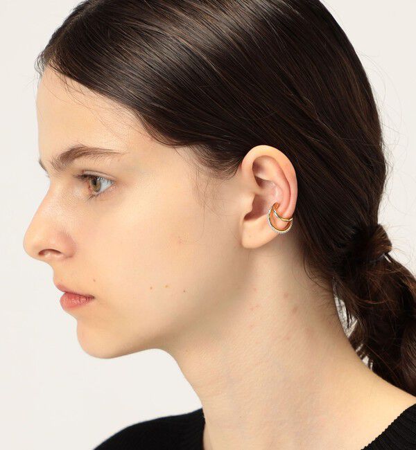 TOMORROWLAND GOODS「Otiumberg. Pave Double 片耳イヤーカフ」|イヤーカフ|