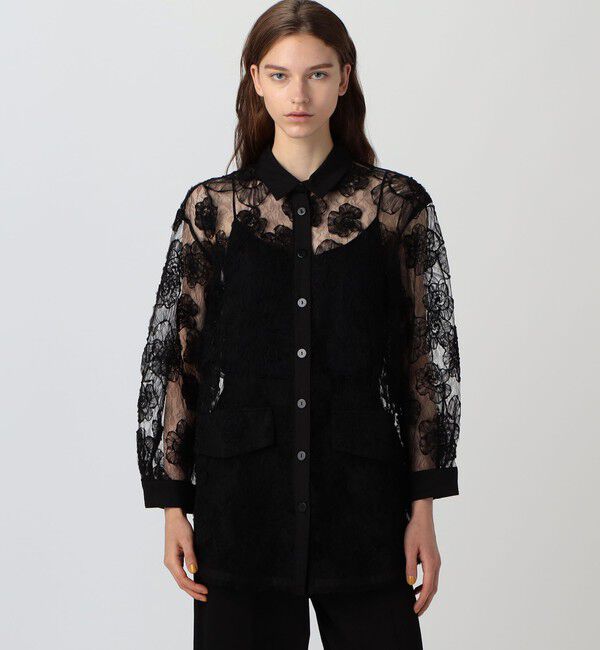 TOMORROWLAND GOODS「BAUM UND PFERDGARTEN ANNICA レースシャツ」|シャツ・ブラウス|