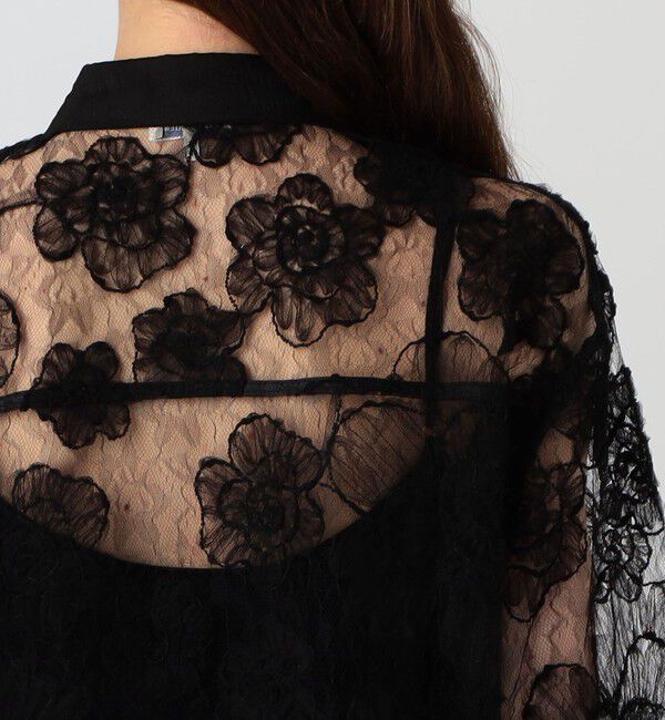 TOMORROWLAND GOODS「BAUM UND PFERDGARTEN ANNICA レースシャツ」|シャツ・ブラウス|