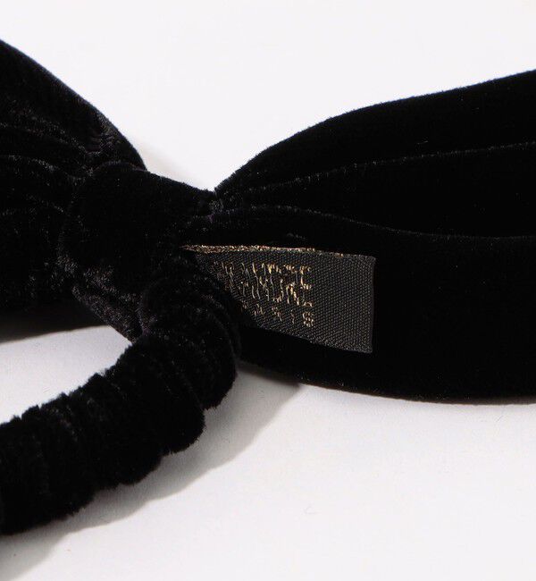 TOMORROWLAND GOODS「ALEXANDRE DE PARIS ベロアリボンポニー」|ヘアゴム・シュシュ|