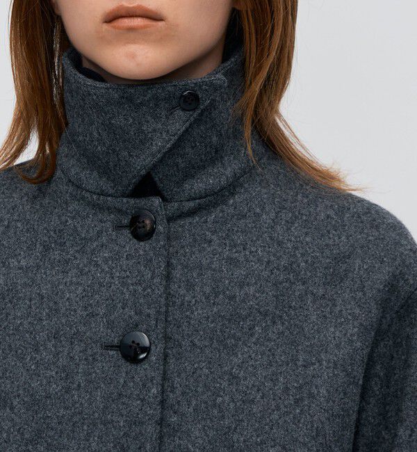 BACCA「ウールメルトン ワンピースロングコート」|その他|