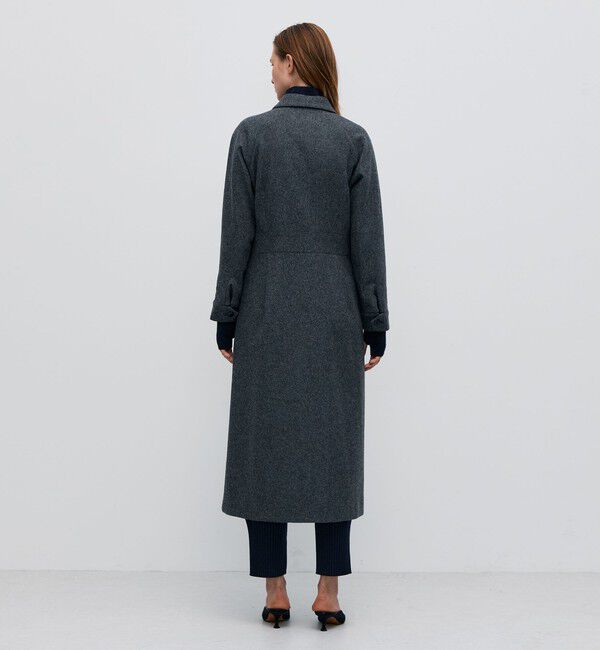 BACCA「ウールメルトン ワンピースロングコート」|その他|