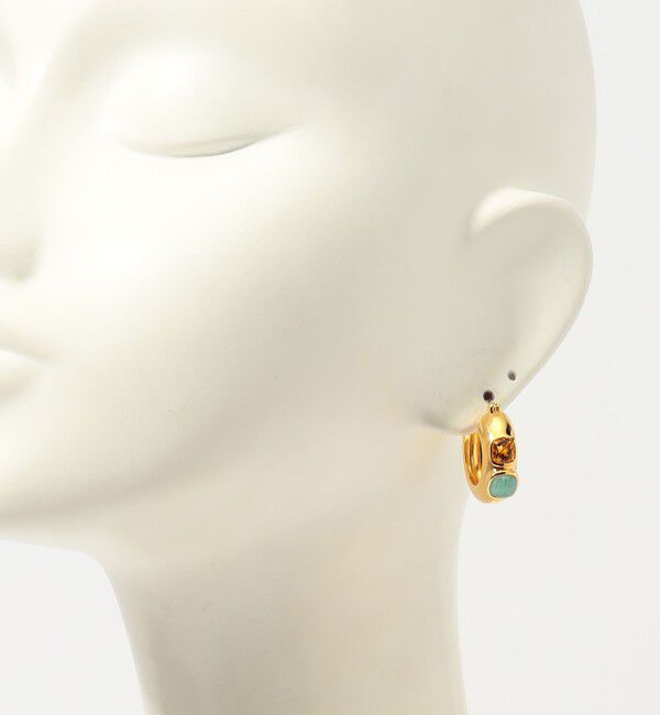 TOMORROWLAND GOODS「Lizzie Fortunato PIIET HOOP ピアス」|ピアス|