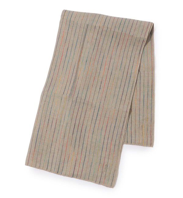 TOMORROWLAND GOODS「BASERANGE リネン スモールタオル」|タオル|42 ライトベージュ系