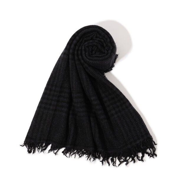 TOMORROWLAND GOODS「Faliero Sarti Prince ストール」|ストール|18 ブラック系