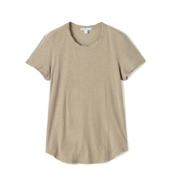 JAMES PERSE「シアースラブクルーネック Tシャツ WUA3037」|Tシャツ・カットソー|43 ベージュ
