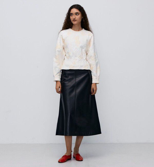 BACCA「【WEB先行予約】マトラッセ ラグランスリーブプルオーバーブラウス」|シャツ・ブラウス|