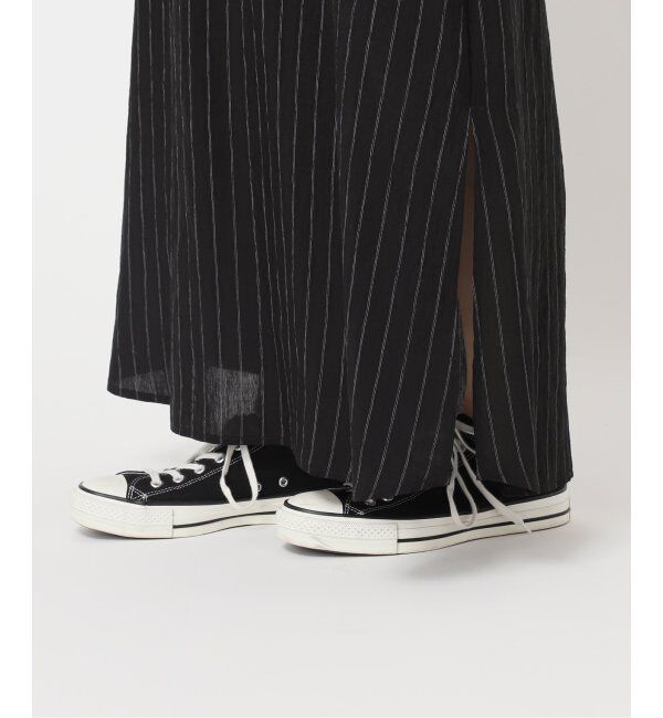  「LACE UP LINEN DRESS：ワンピース」|ワンピース|