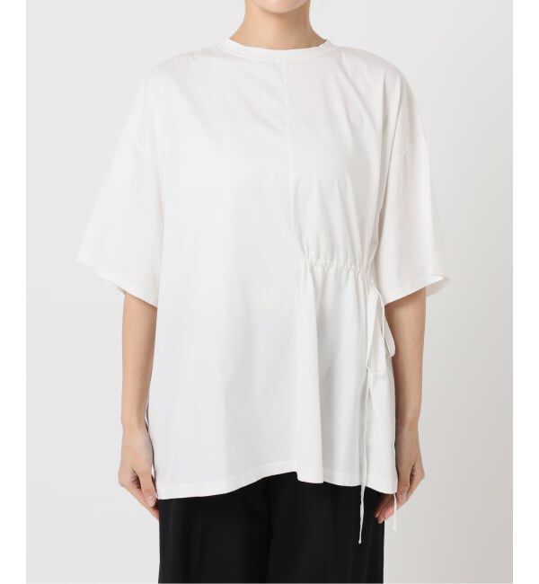  「ONESIDE GATHER TOP：カットソー」|Tシャツ・カットソー|