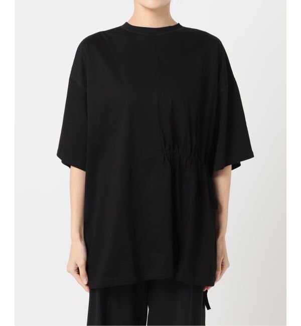  「ONESIDE GATHER TOP：カットソー」|Tシャツ・カットソー|