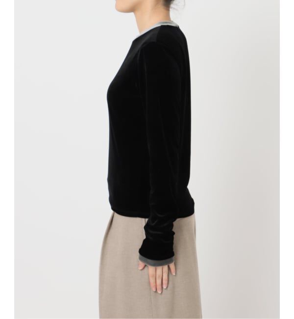  「VELVET RINGER LONG SLEEVE：カットソー」|Tシャツ・カットソー|