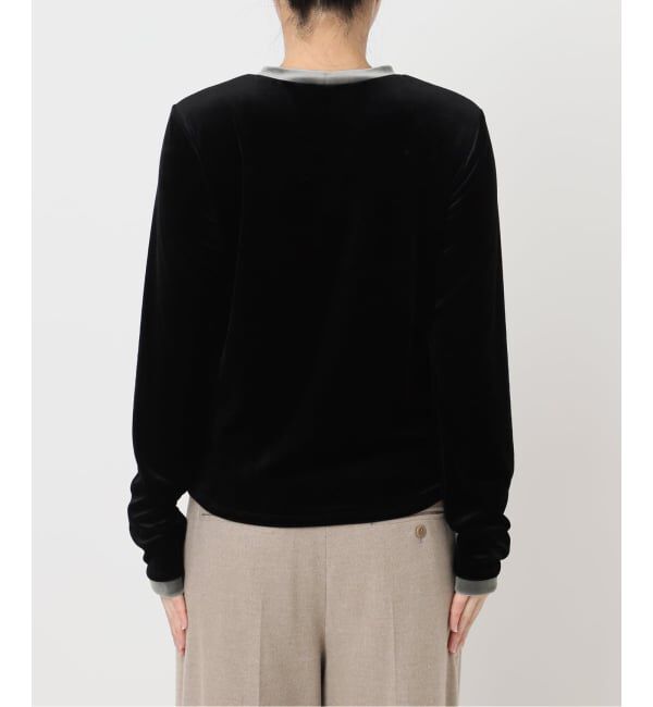  「VELVET RINGER LONG SLEEVE：カットソー」|Tシャツ・カットソー|