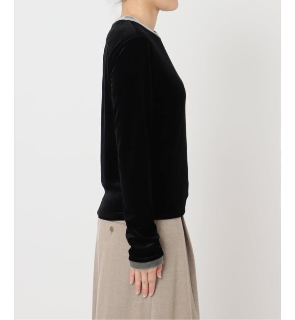  「VELVET RINGER LONG SLEEVE：カットソー」|Tシャツ・カットソー|