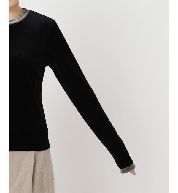  「VELVET RINGER LONG SLEEVE：カットソー」|Tシャツ・カットソー|