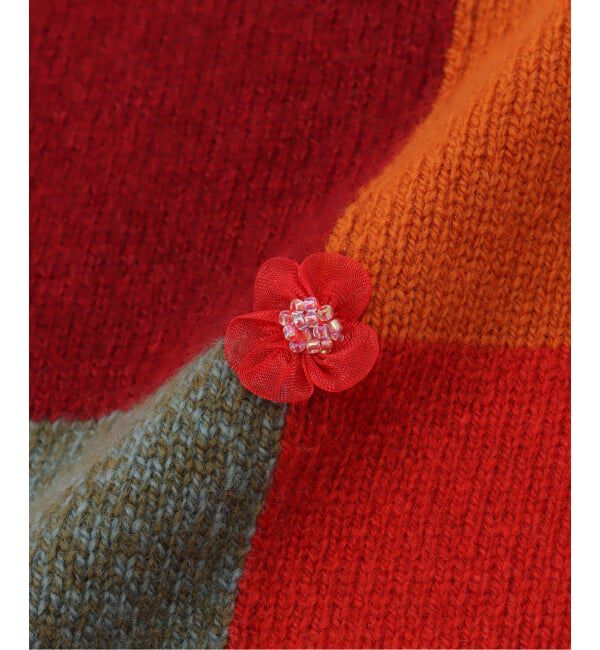  「YANYAN CHECK HOOD YYW24-1732：バラクラバ」|ニット帽|