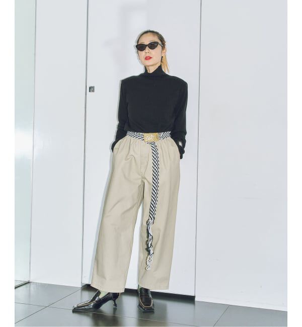  「Zoe Mohm Calla lilly ベルト」|ベルト|