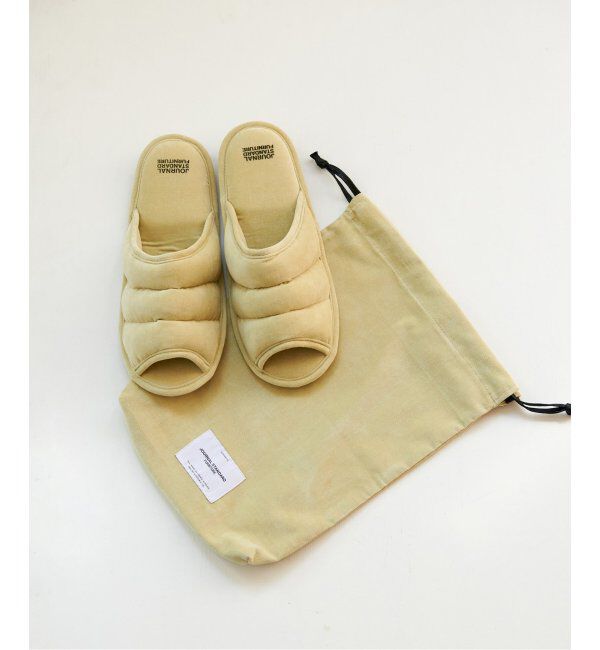 journal standard Furniture「24F1 SLIPPER PUFFYPOUCH　スリッパ」|ルームシューズ|
