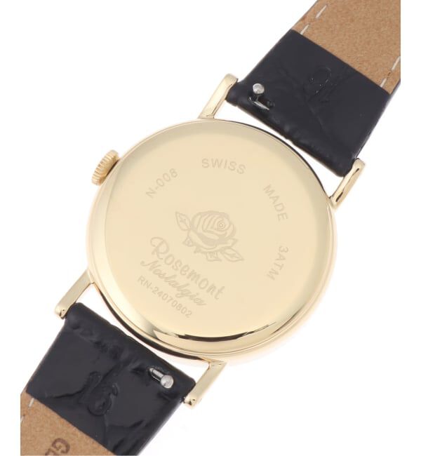 HIROB「Rosemont N008-YWR Yellow gold」|腕時計|