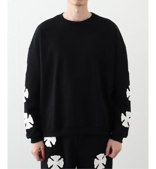 JOINT WORKS「DISCOVERED/ ディスカバード IRON CROSS CROCHET SWEAT」|Tシャツ・カットソー|