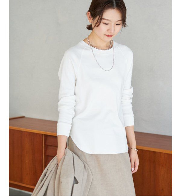 Plage「《追加》premiumフライス long Tシャツ」|Tシャツ・カットソー|