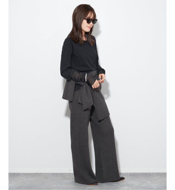 Plage「《WEB限定追加》R'IAM Sheer Cuff プルオーバー」|Tシャツ・カットソー|