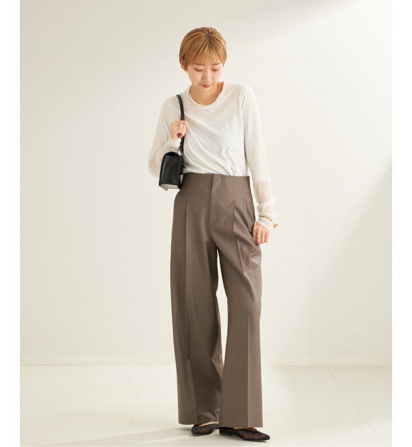 Plage「《WEB限定追加》R'IAM Sheer Cuff プルオーバー」|Tシャツ・カットソー|