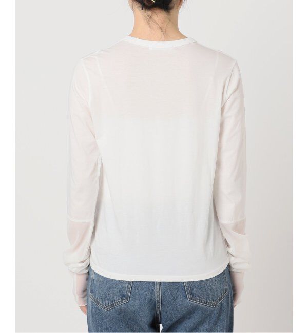 Plage「《WEB限定追加》R'IAM Sheer Cuff プルオーバー」|Tシャツ・カットソー|
